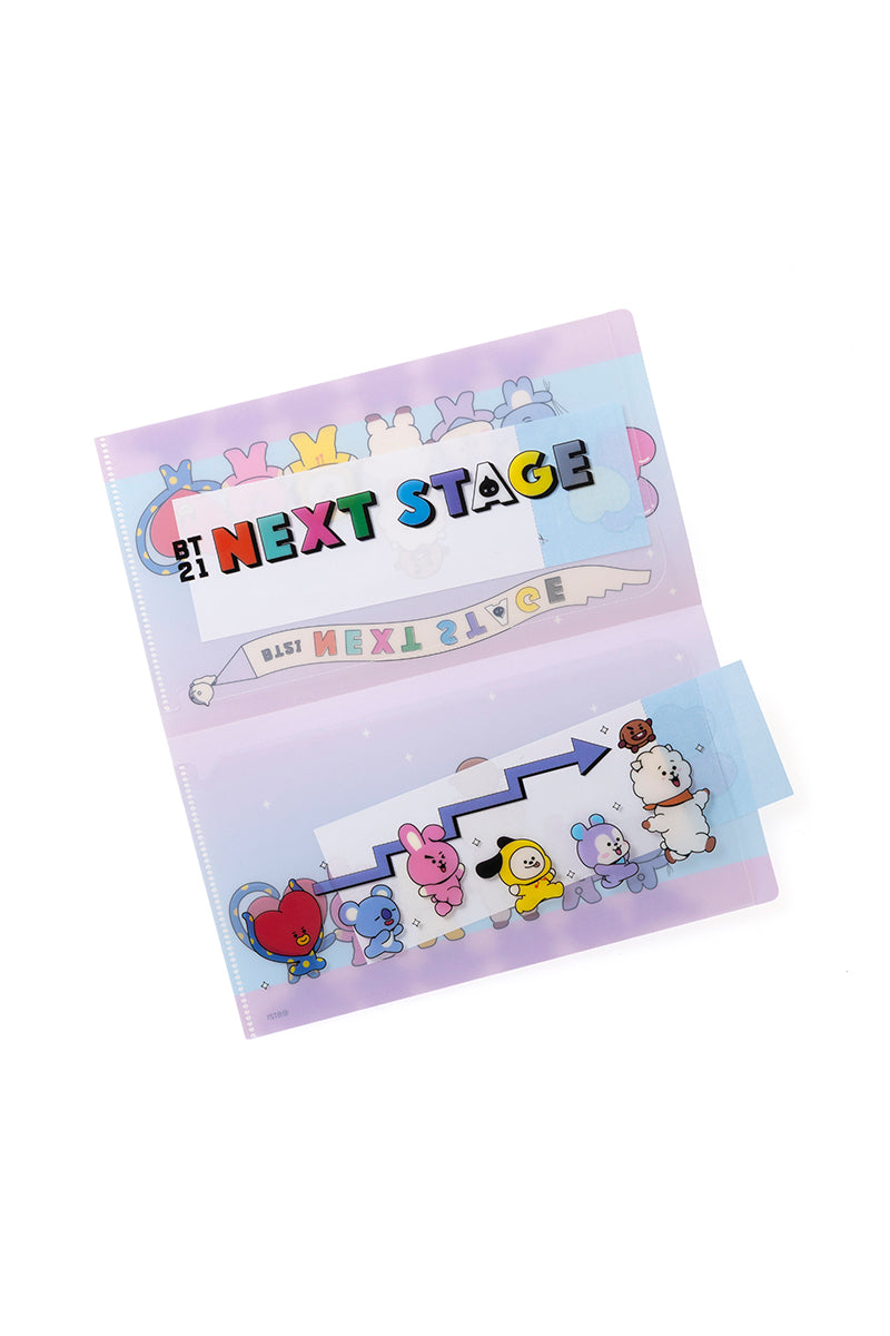 クリアファイルセット(NEXT STAGE) BT21 – LINE FRIENDS SQUARE