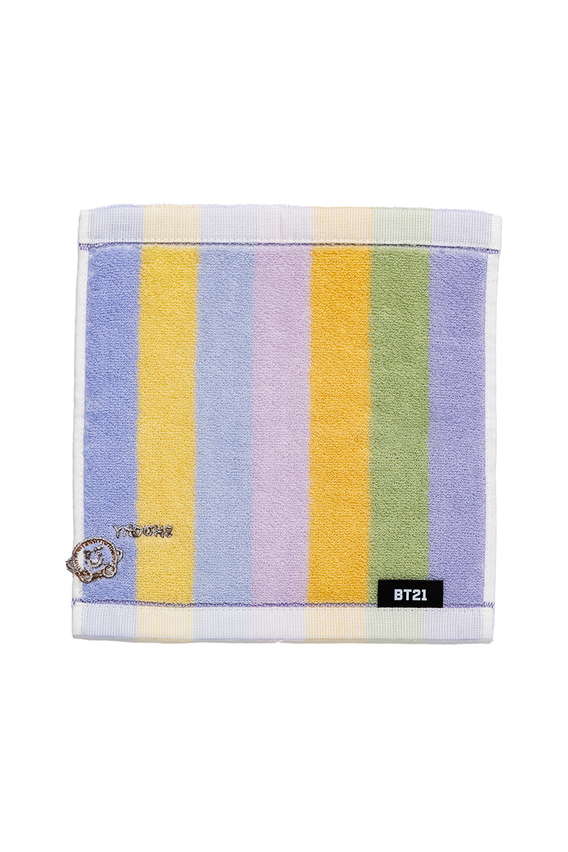 ミニタオル 飛出刺繍ストライプ SHOOKY