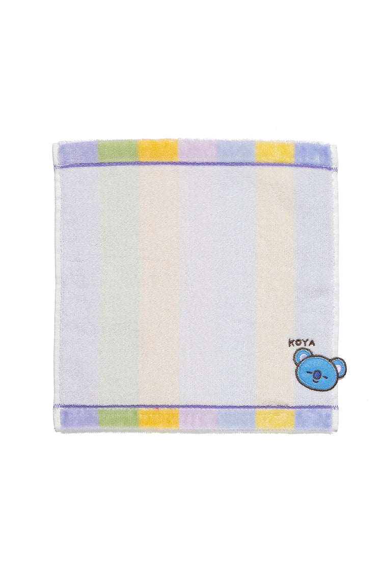 ミニタオル 飛出刺繍ストライプ KOYA