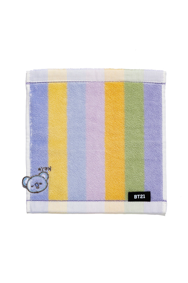 ミニタオル 飛出刺繍ストライプ KOYA