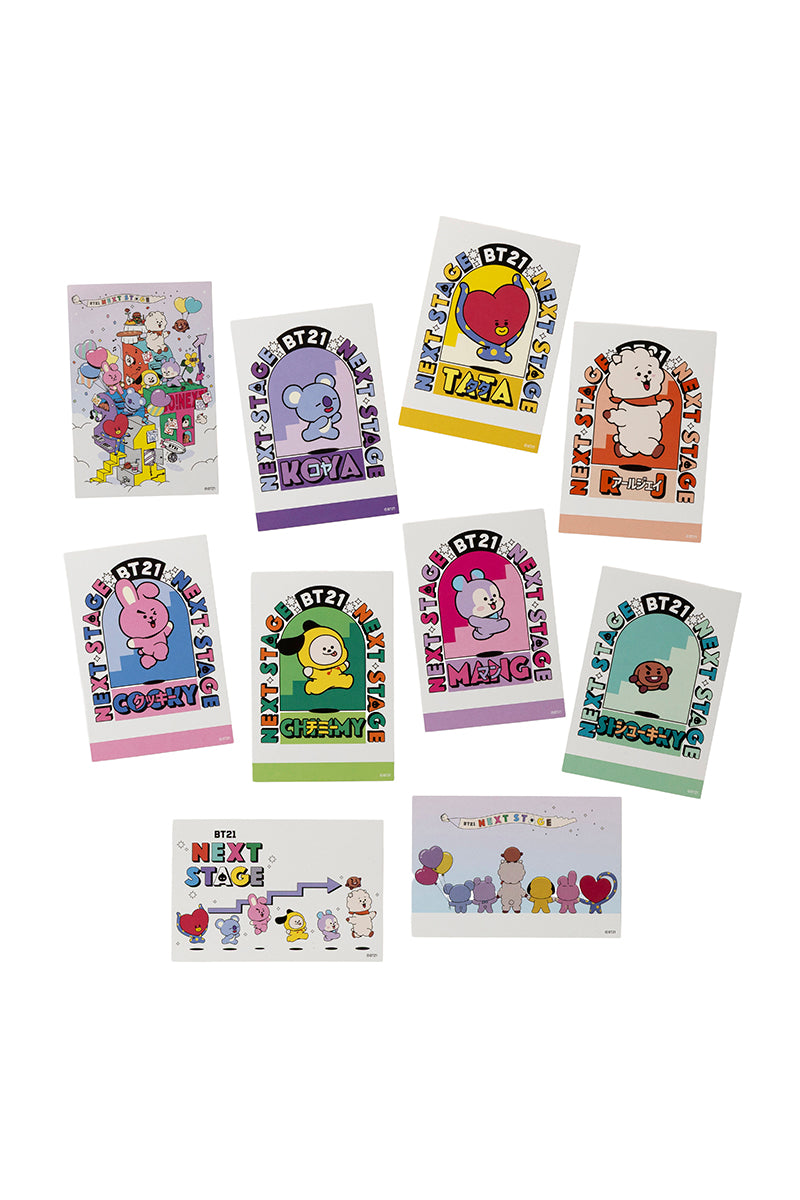 ポストカードセット(NEXT STAGE) BT21