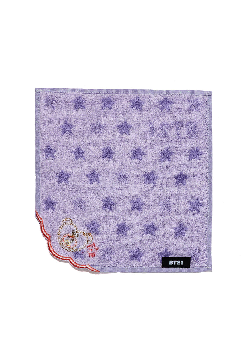 ミニタオル 刺繍ドット TATA