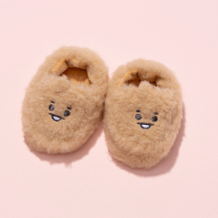 ベビー たっとん コスチューム Sサイズ用 ふわふわスリッパ SHOOKY