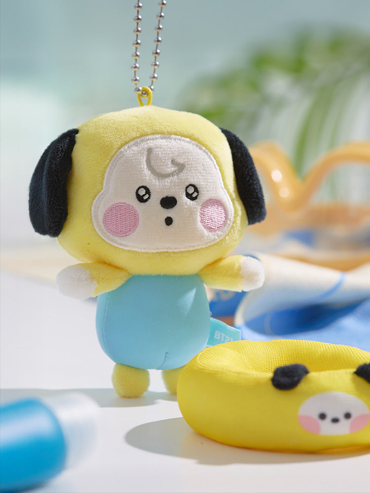 公式　BT21 CHIMMY ぬいぐるみ キーリング カチューシャセット ベビー ベビー ぬいぐるみキーリング(PEARL) CHIMMY – LINE FRIENDS
