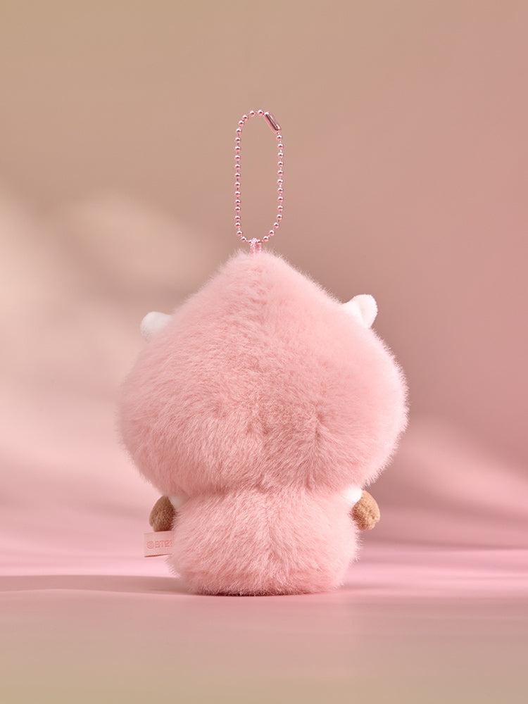 ベビー ぬいぐるみキーリング(PEACH HOLIC) RJ – LINE FRIENDS SQUARE