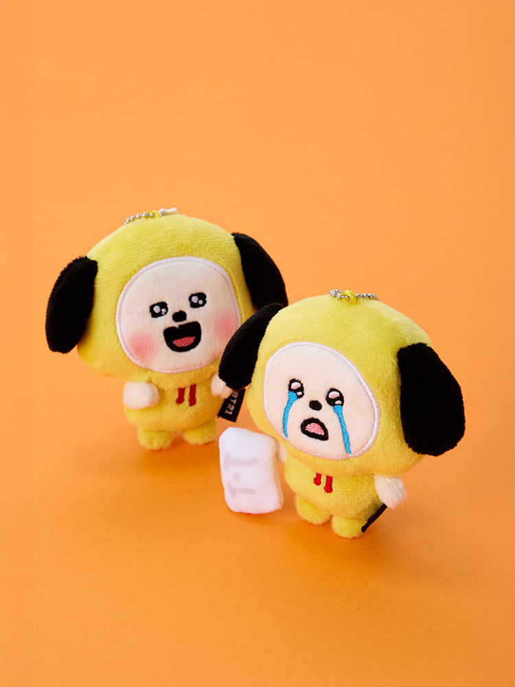 【 BTS 】CHIMMY チミー FLUFFY ぬいぐるみキーリング 巾着 BTS 】CHIMMY チミー FLUFFY ぬいぐるみキーリング 巾着