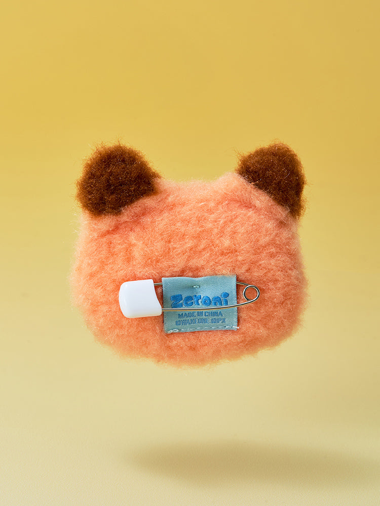 zeroni ベビー ぬいぐるみバッジ(Fluffy Wonderland) thewnini