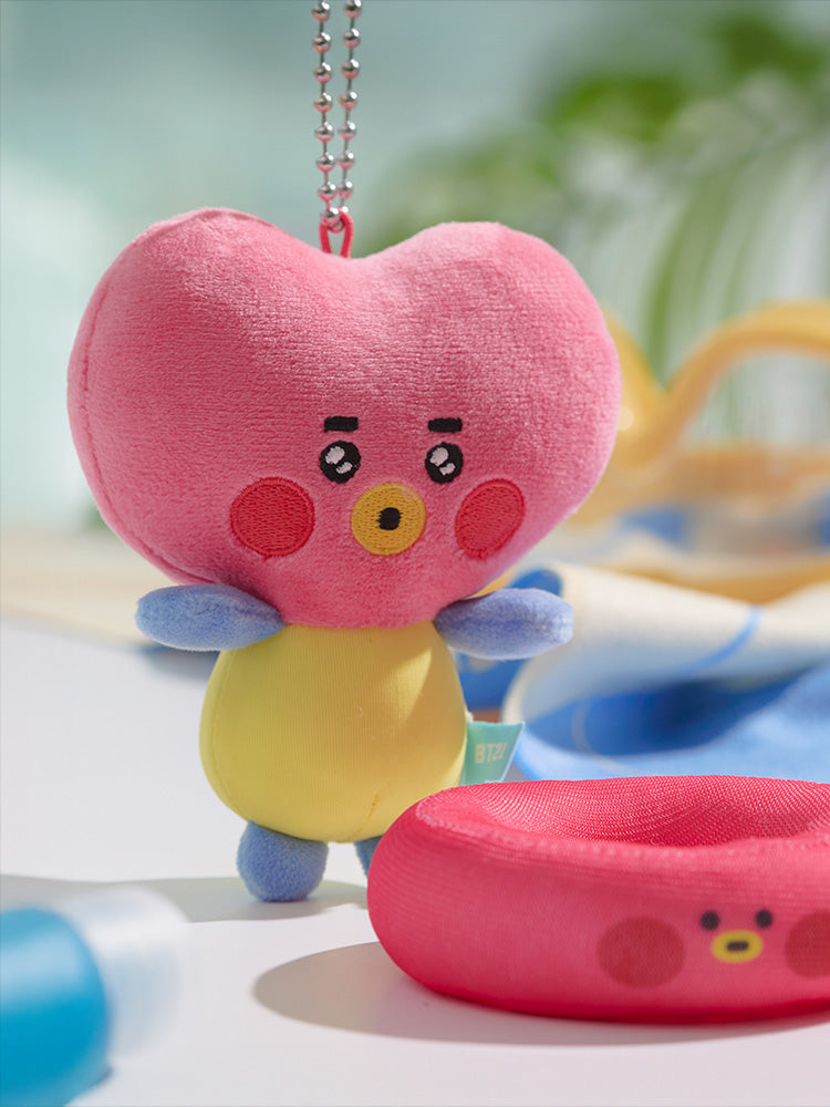 BT21 ベビー ぬいぐるみ　キーリング FLUFFY クマ　TATA タタ BT21 ベビー ぬいぐるみ キーリング FLUFFY TATA クマ - メルカリ