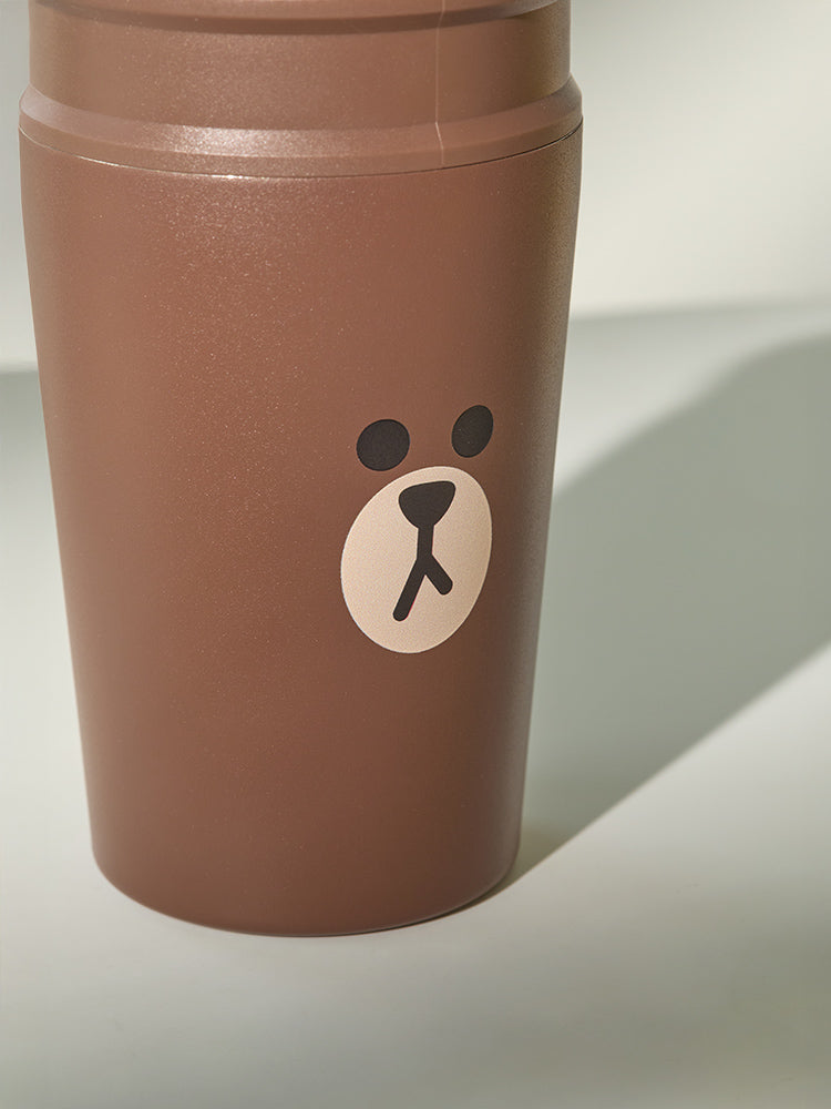 タンブラー(320ml) ブラウン