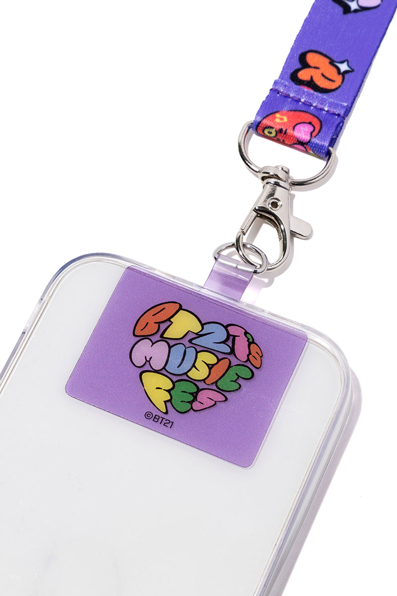 フォンタブ&ストラップ(MUSIC FESTIVAL) BT21