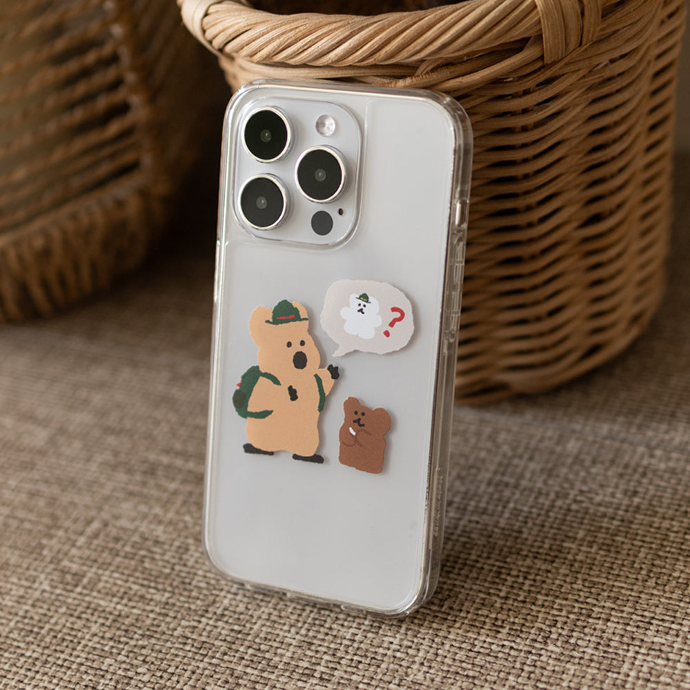 DINOTAENG アイフォンケース VER.1 (in the Woods)