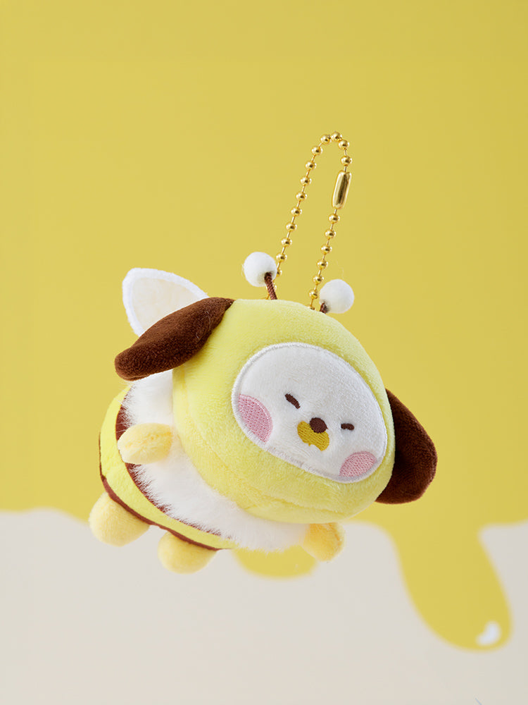 ぬいぐるみキーリング(HONEYBEE) CHIMMY – LINE FRIENDS SQUARE JAPAN