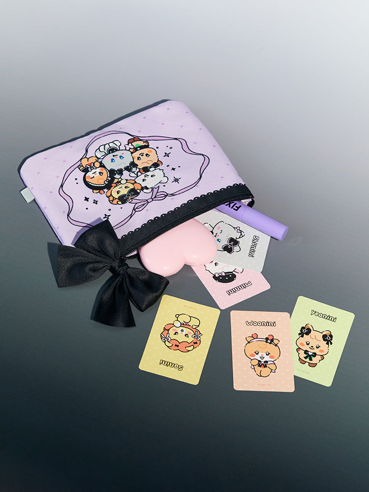 超話題新作 i-dle SQUARE FRIENDS LINE – are) フラットポーチ(We minin 財布・ケース・小物入れ