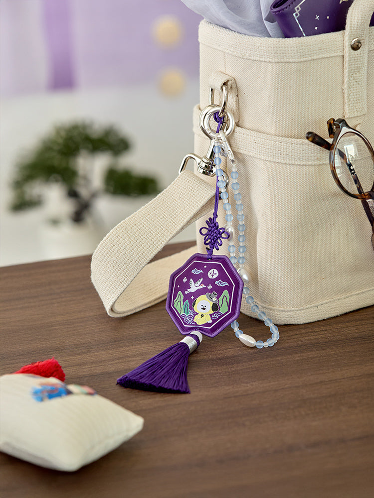 タッセルキーリング(PREMIUM K-EDITION) CHIMMY – LINE FRIENDS SQUARE
