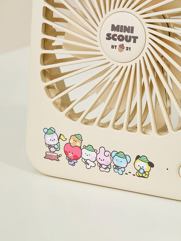 BT21 minini 卓上ファン(SCOUT) BT21