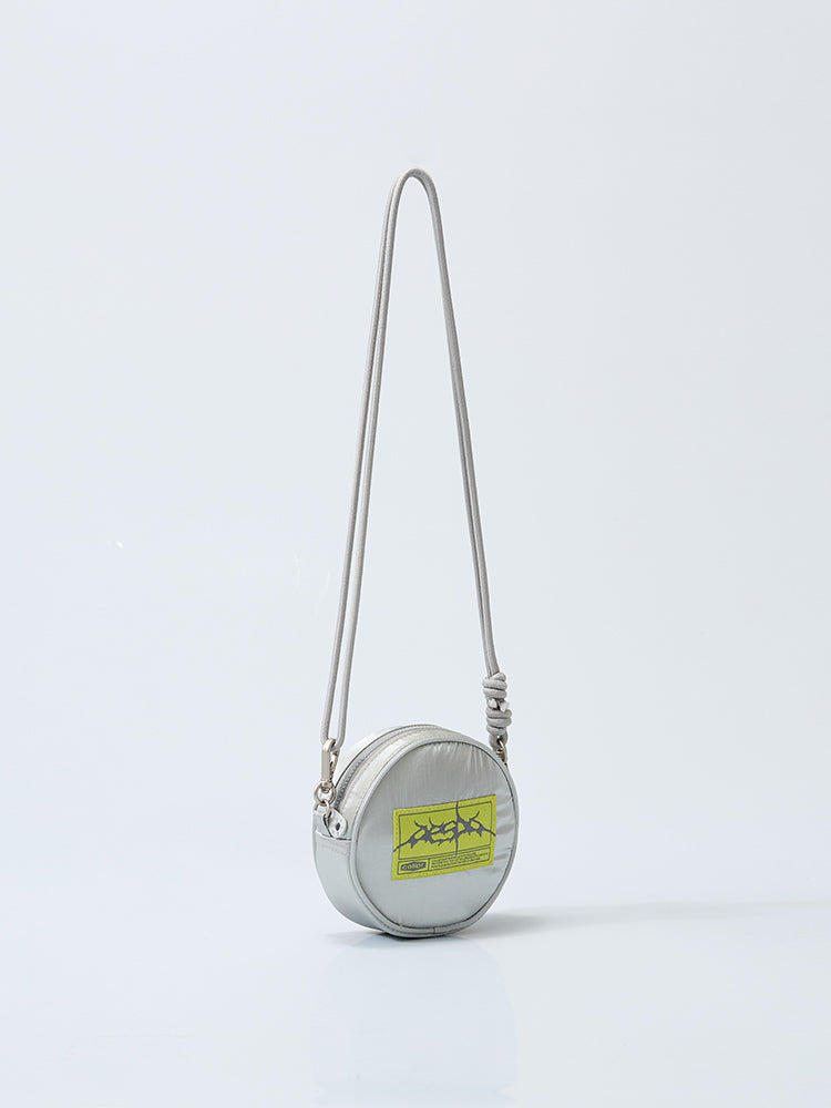 【予約販売】[coller aespa edition] LEMONADE キーリングバッグ パールグレー