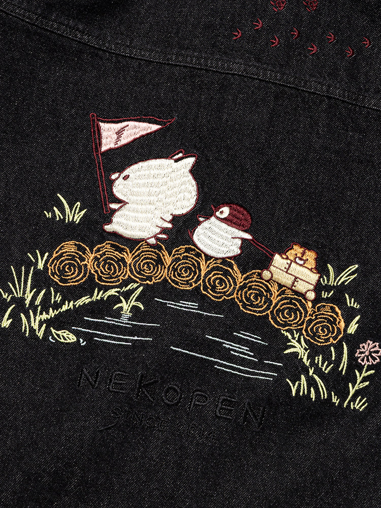 【数量限定予約販売】Gジャン(キャラジャン) ねこぺん日和