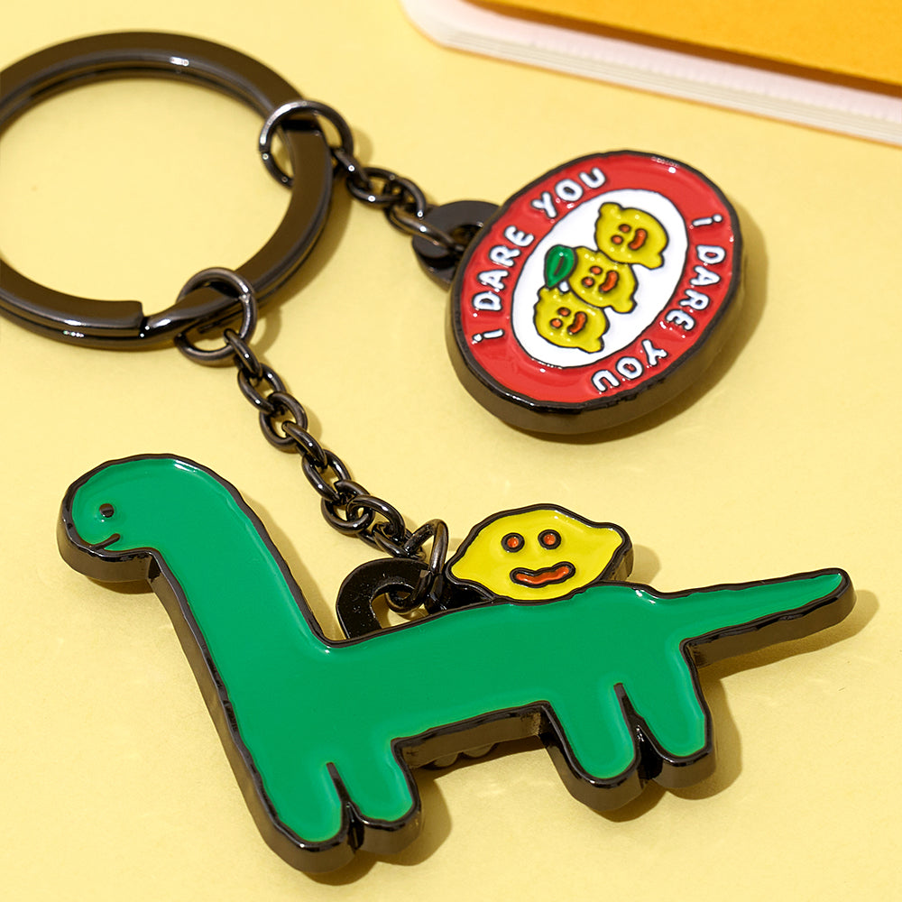 メタルキーリング 2PCS(LEMONADE) ブラキオ