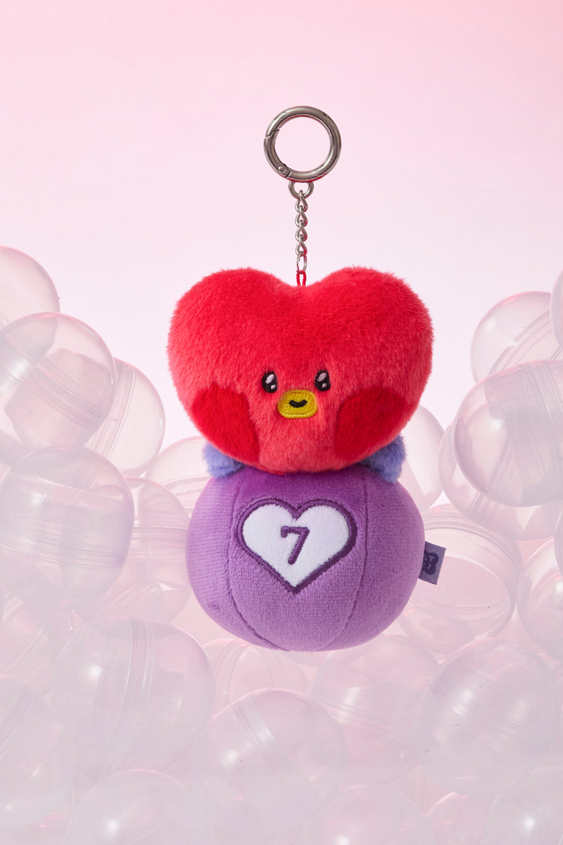 BT21 minini ぬいぐるみキーリング(LUCKY GATCHA) TATA
