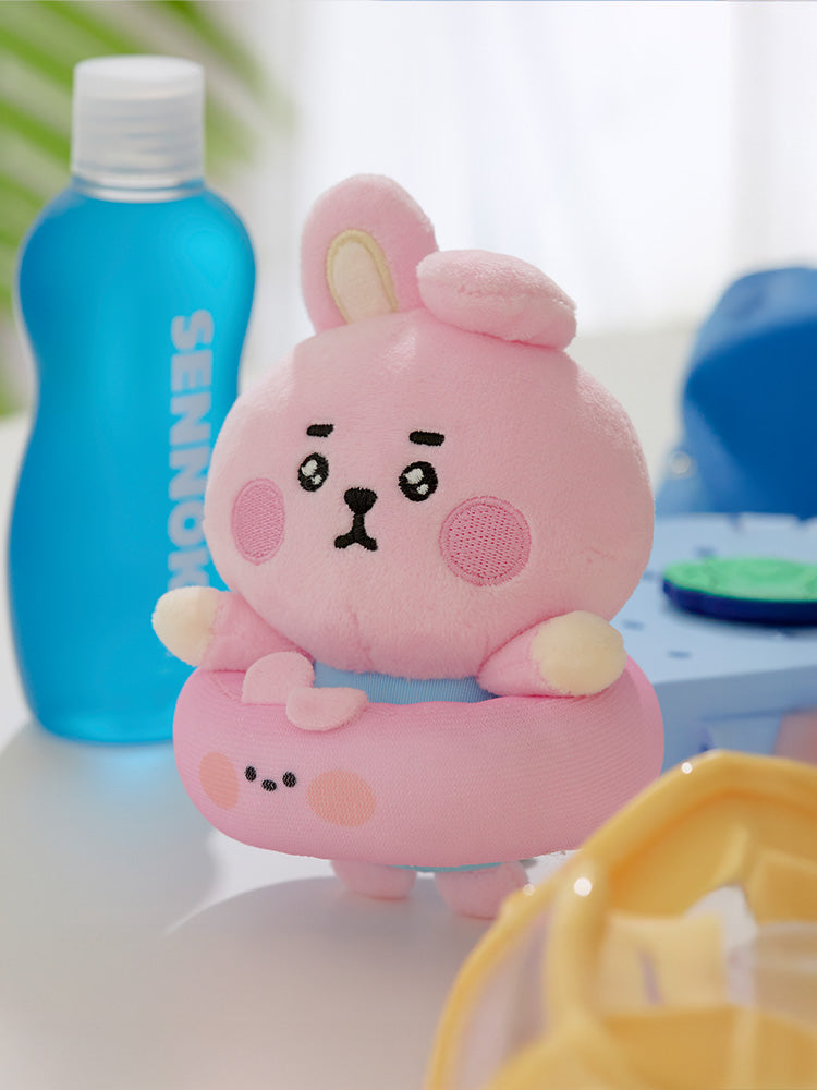 BT21 COOKY FLUFFY ベビーぬいぐるみキーリング クッキー BT21 COOKY ベビー ぬいぐるみキーリング FLUFFY クッキー