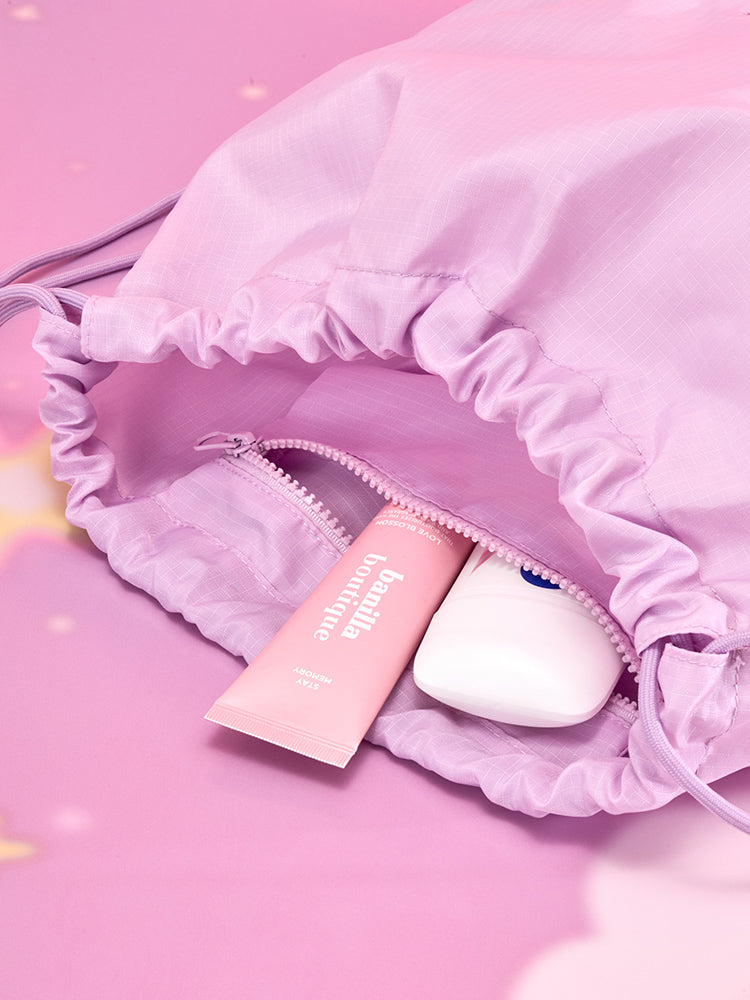 クリアポケット巾着バッグ(THE JOURNEY) BT21