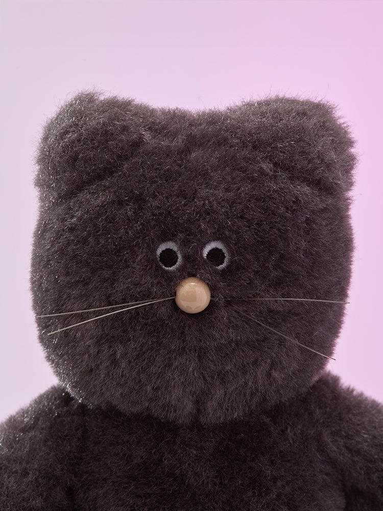 最終値下げ、グレーのリボン付きぬいぐるみ 銀魂_withCATアイマスク付きふらっとぬいぐるみ／土方十四郎 | 公式