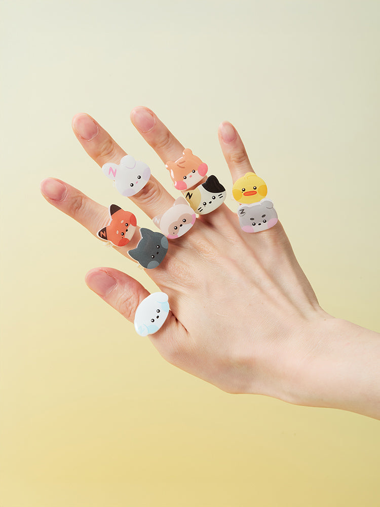 zeroni ランダムアクリルリング(Fluffy Wonderland)