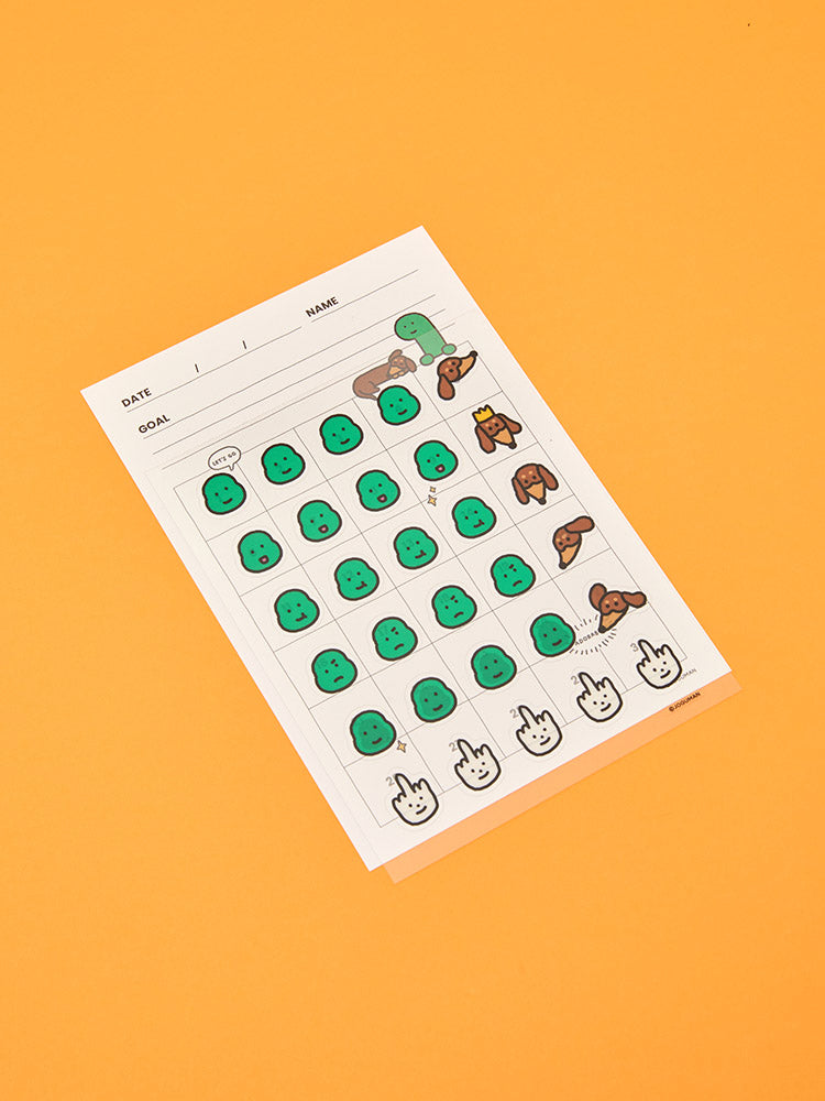 スケジュールノート(THROW AWAY) JOGUMAN