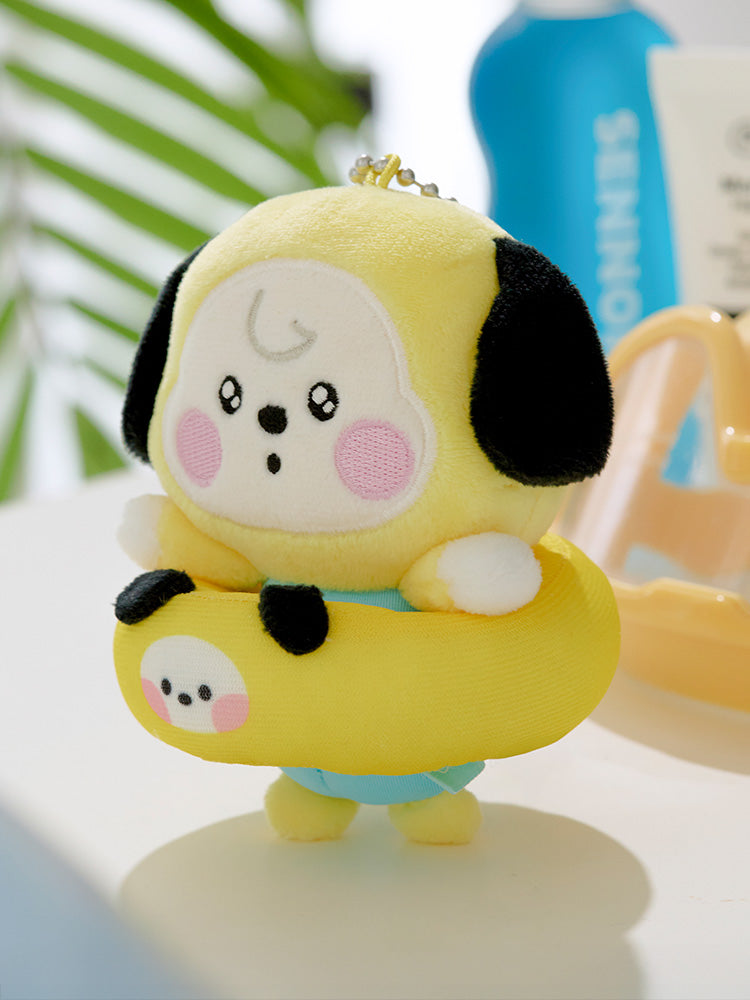 公式　BT21 CHIMMY ぬいぐるみ キーリング カチューシャセット ベビー ベビー ぬいぐるみキーリング(SPLASH) CHIMMY – LINE FRIENDS