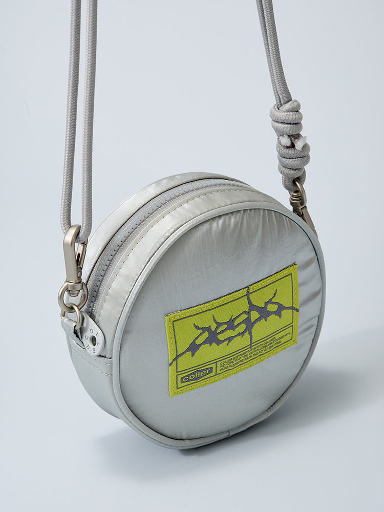 【予約販売】[coller aespa edition] LEMONADE キーリングバッグ パールグレー
