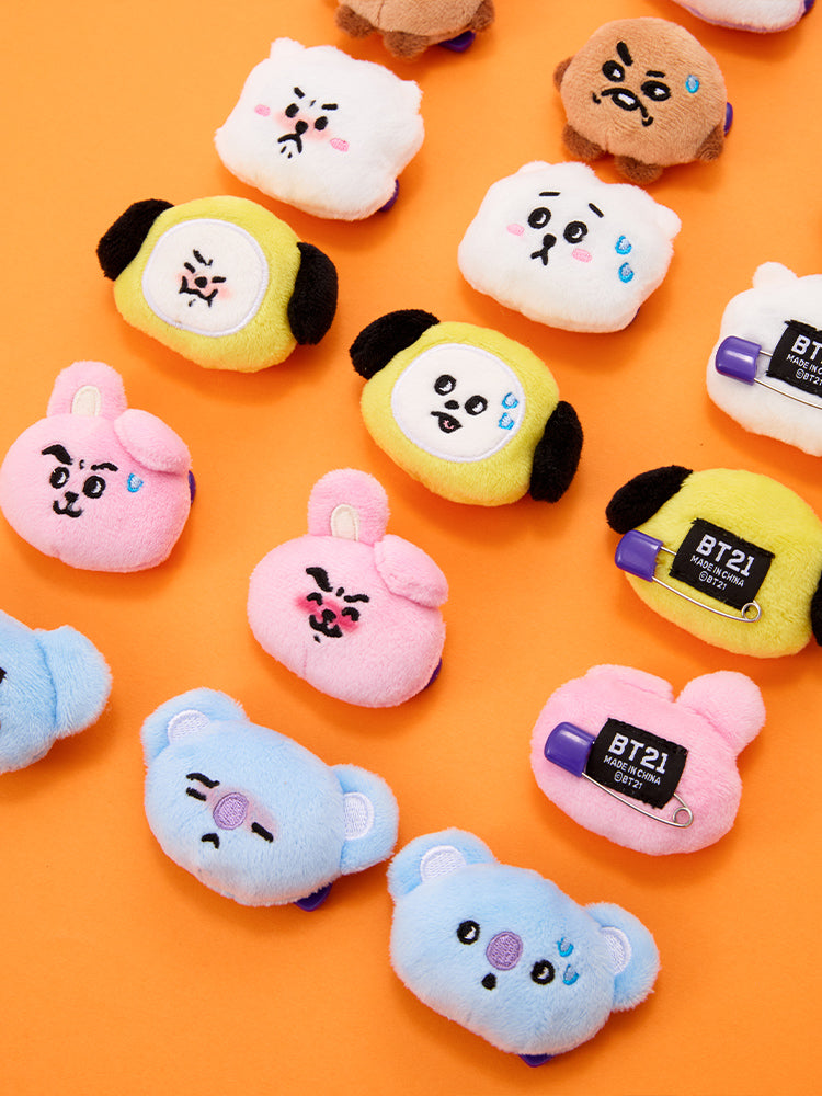 ランダムフェイスブローチ(TODAY'S FACE) BT21