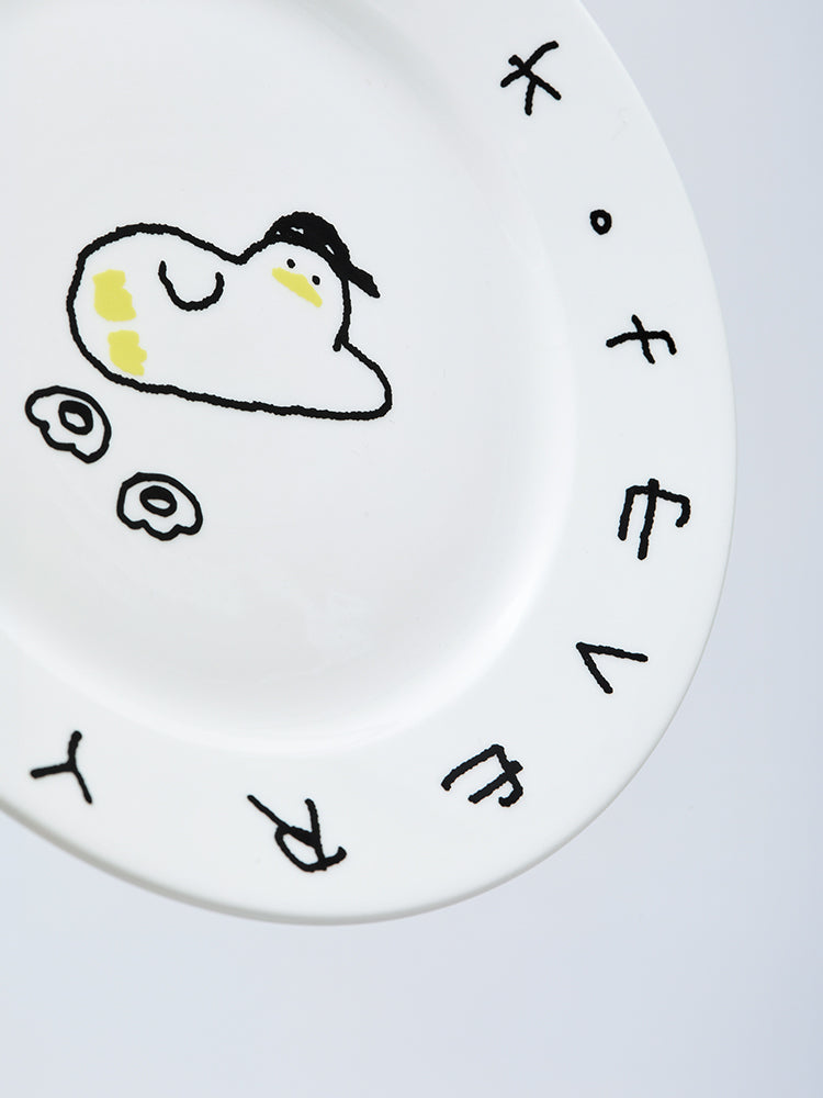 SSEBONGRAMA 平皿 寝そべり(SKETCH) BOORI