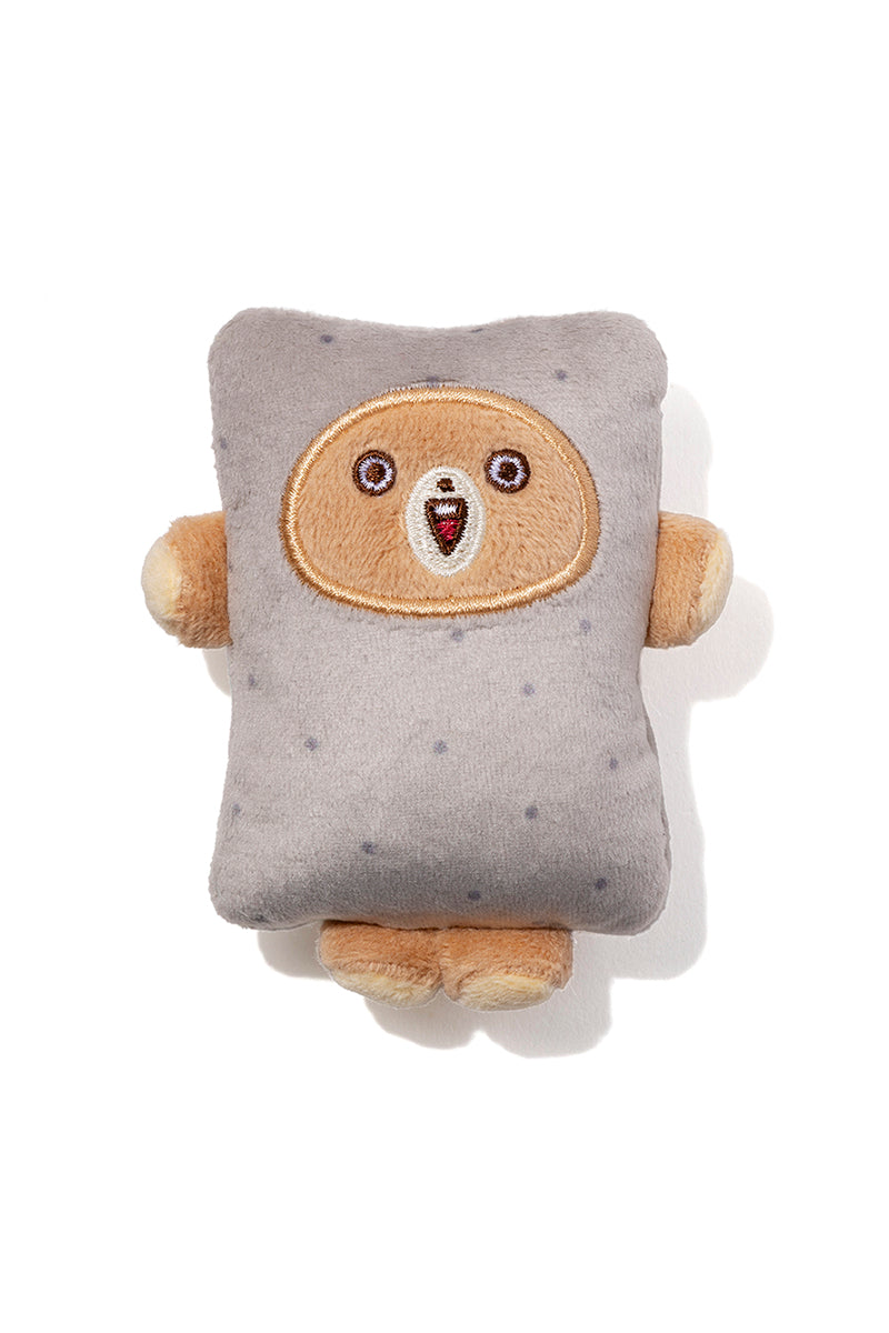 ぬいバッジ(妖怪屋敷) ぬりかべくまさん