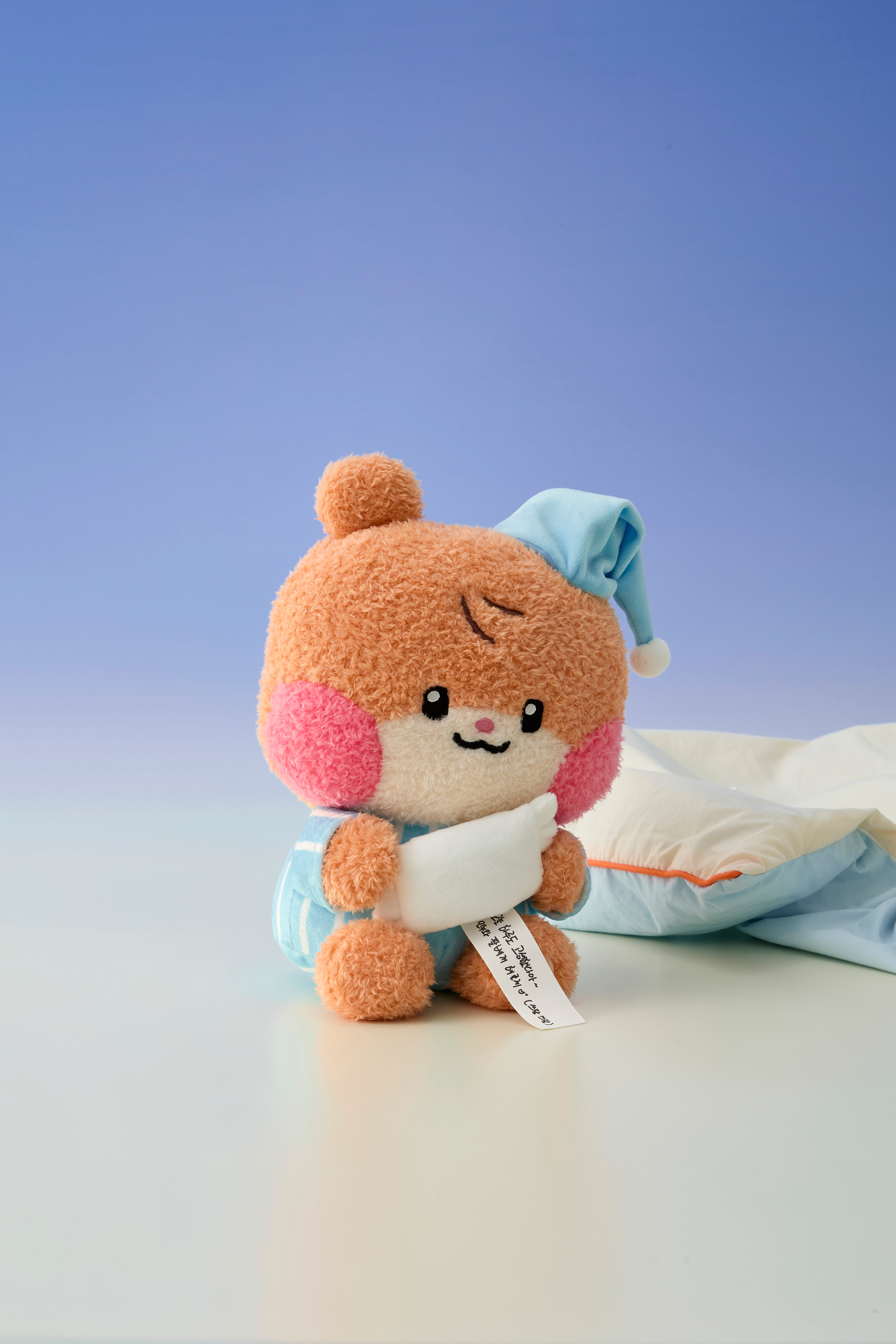 zeroni メッセージぬいぐるみ(BLUE PARADISE) binini