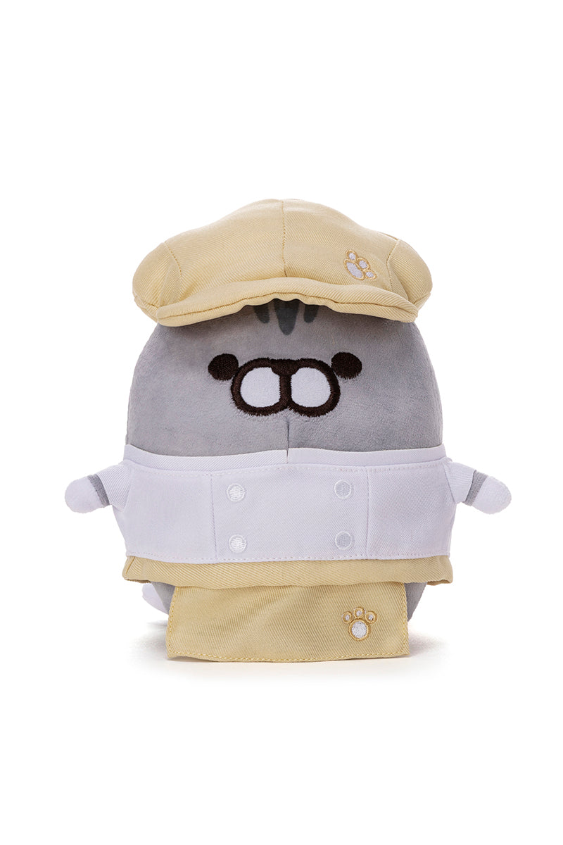 ぬいぐるみ パン職人(BAKERY) ボンレス猫