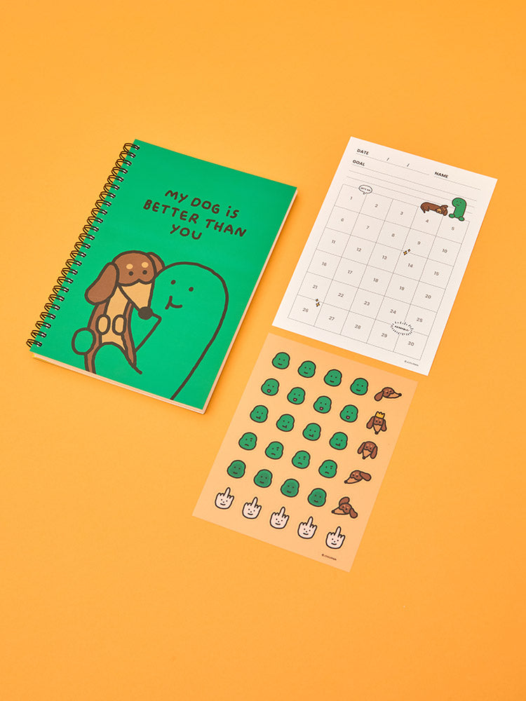 スケジュールノート(THROW AWAY) JOGUMAN