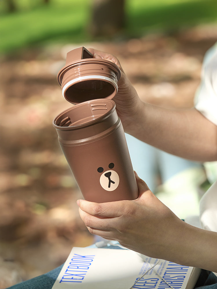 タンブラー(320ml) ブラウン