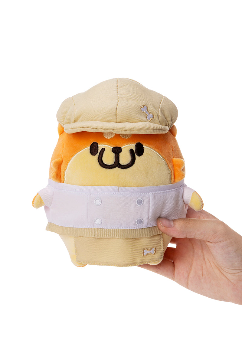 ぬいぐるみ パン職人(BAKERY) ボンレス犬