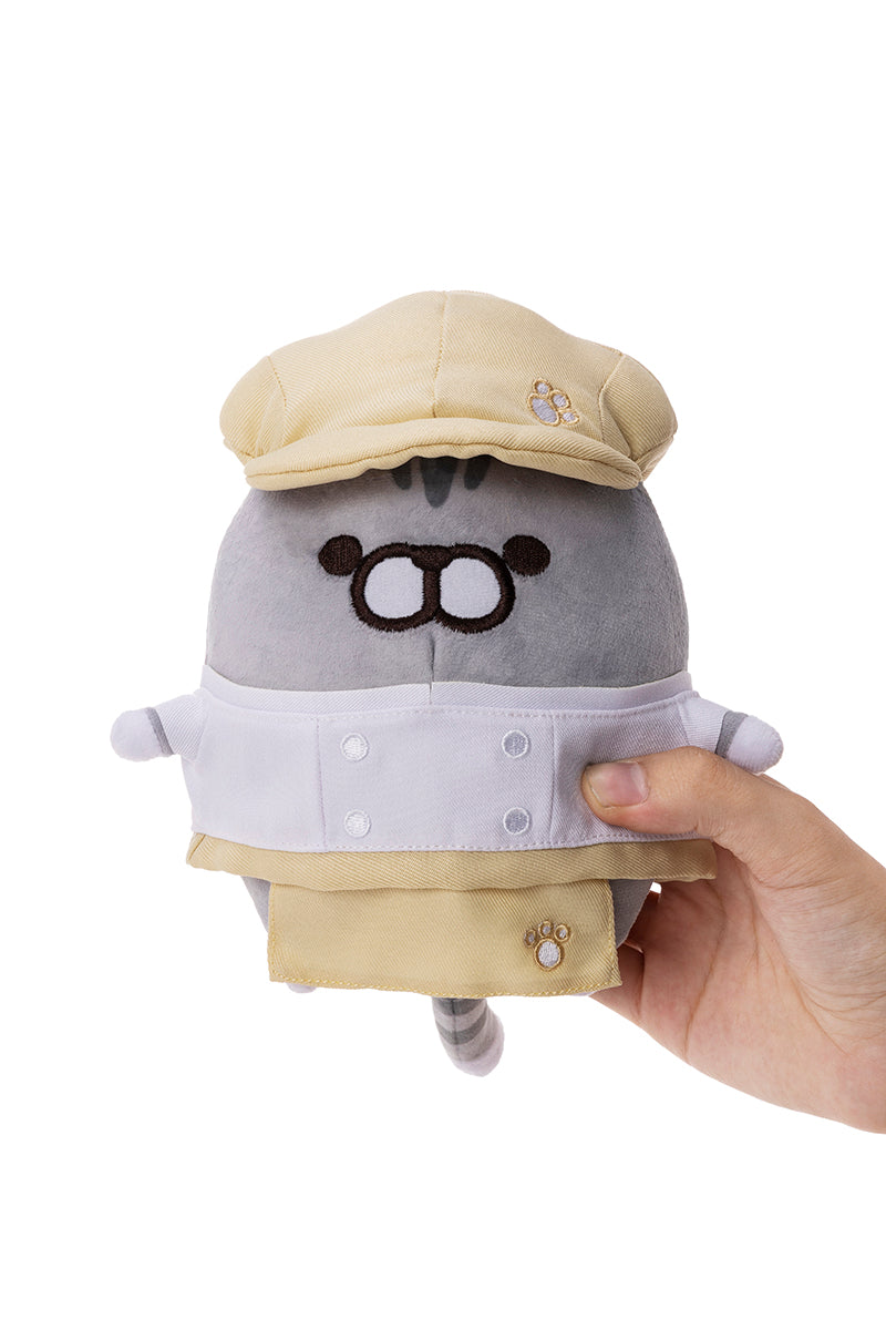 ぬいぐるみ パン職人(BAKERY) ボンレス猫