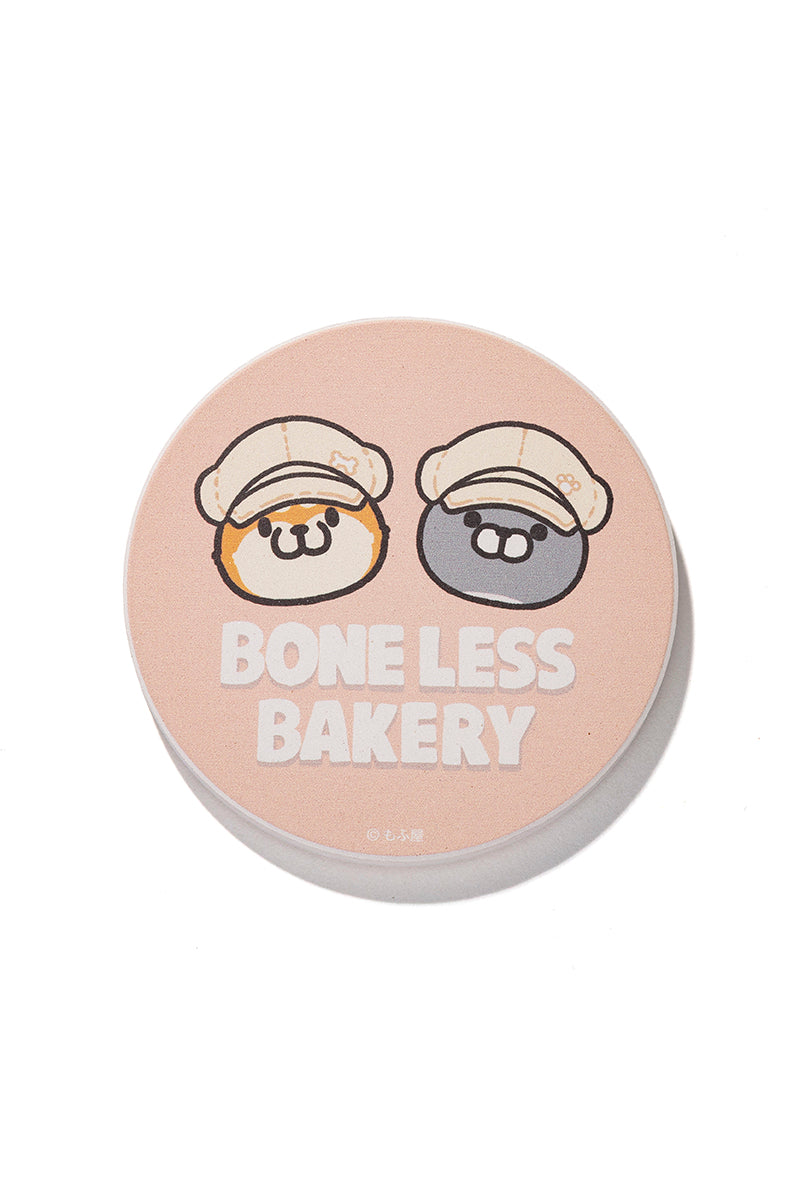 吸水コースター パン職人(BAKERY) ボンレス犬とボンレス猫