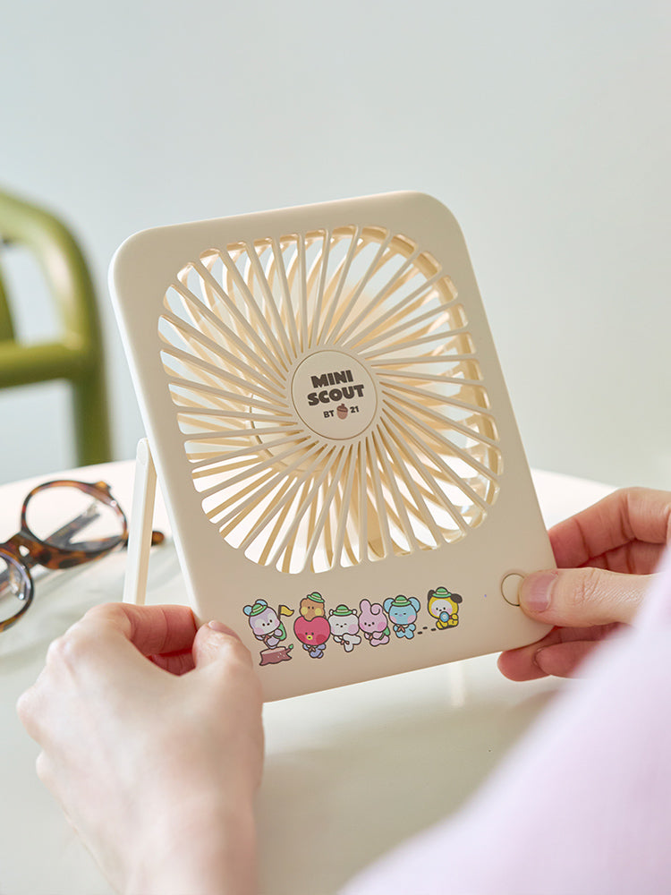 BT21 minini 卓上ファン(SCOUT) BT21
