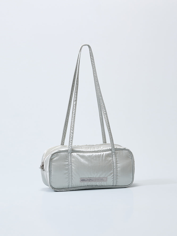 【予約販売】[coller aespa edition] COLLER バゲットバッグ パールグレー