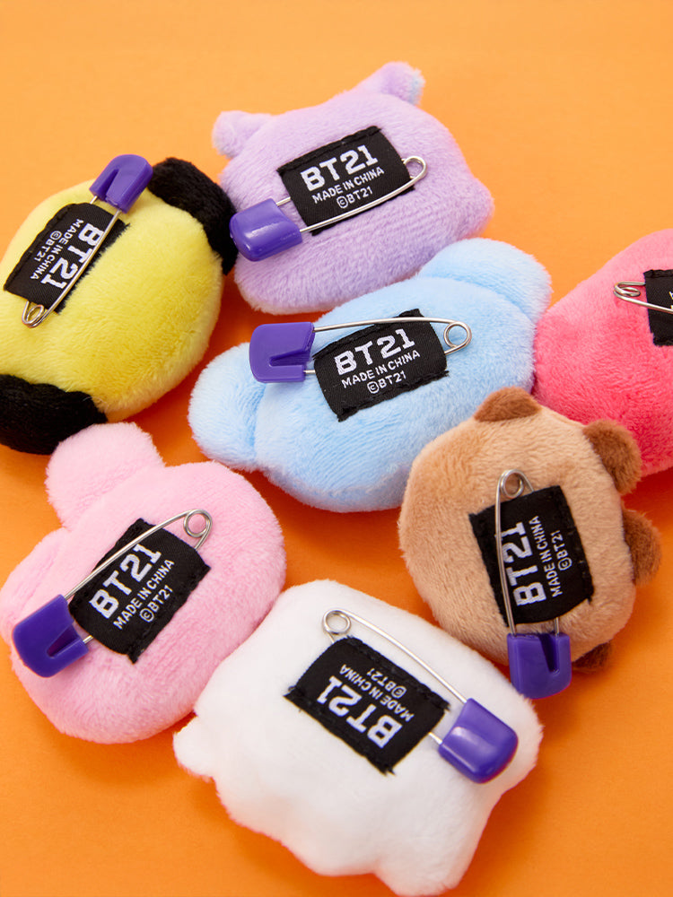 ランダムフェイスブローチ(TODAY'S FACE) BT21