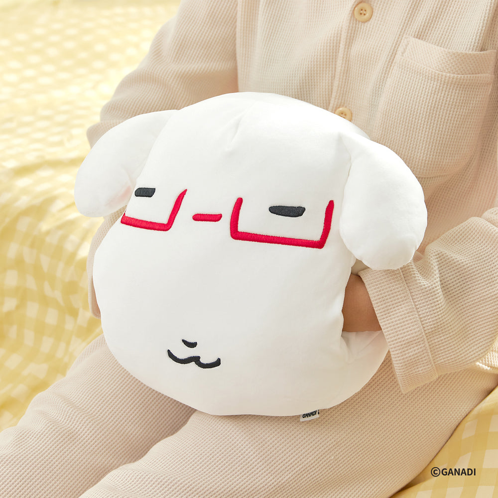 【期間限定販売】ハンドウォーマークッション(メガネ) GANADI