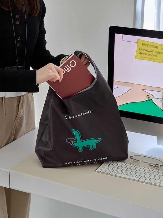 エコバッグ ブラック(OFFICE) JOGUMAN