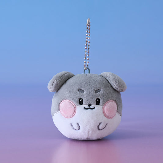 zeroni ふわふわフェイスキーリング gunini