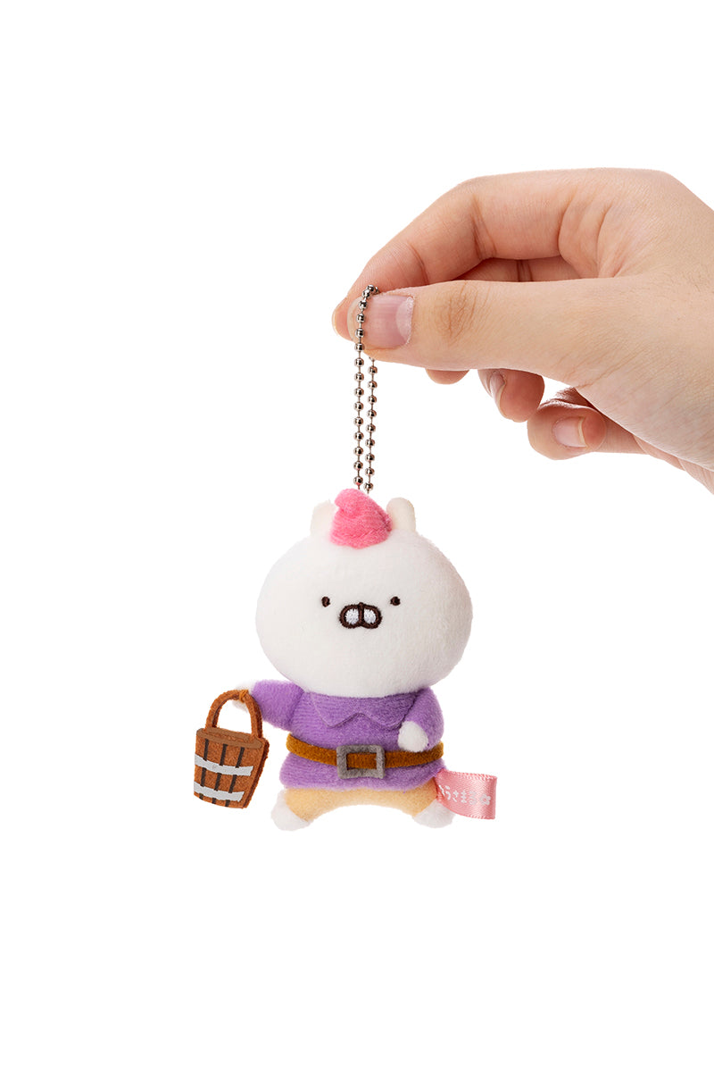 白雪姫 7人の小人 マスコット パープル(むかしばなし) うさまる