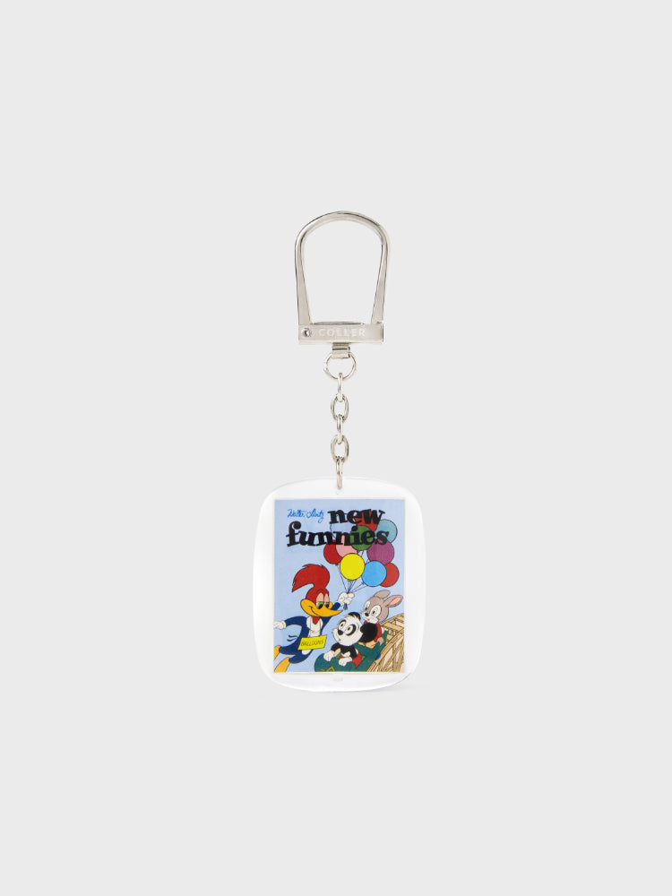 COLLER x UNIVERSAL アクリルフォトキーリング ウッディー・ウッドペッカー VER.2