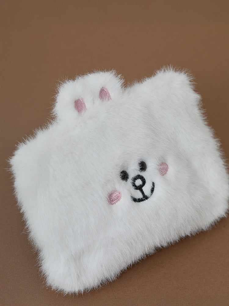 ぬいぐるみカードケース(HUG BROWN) コニー