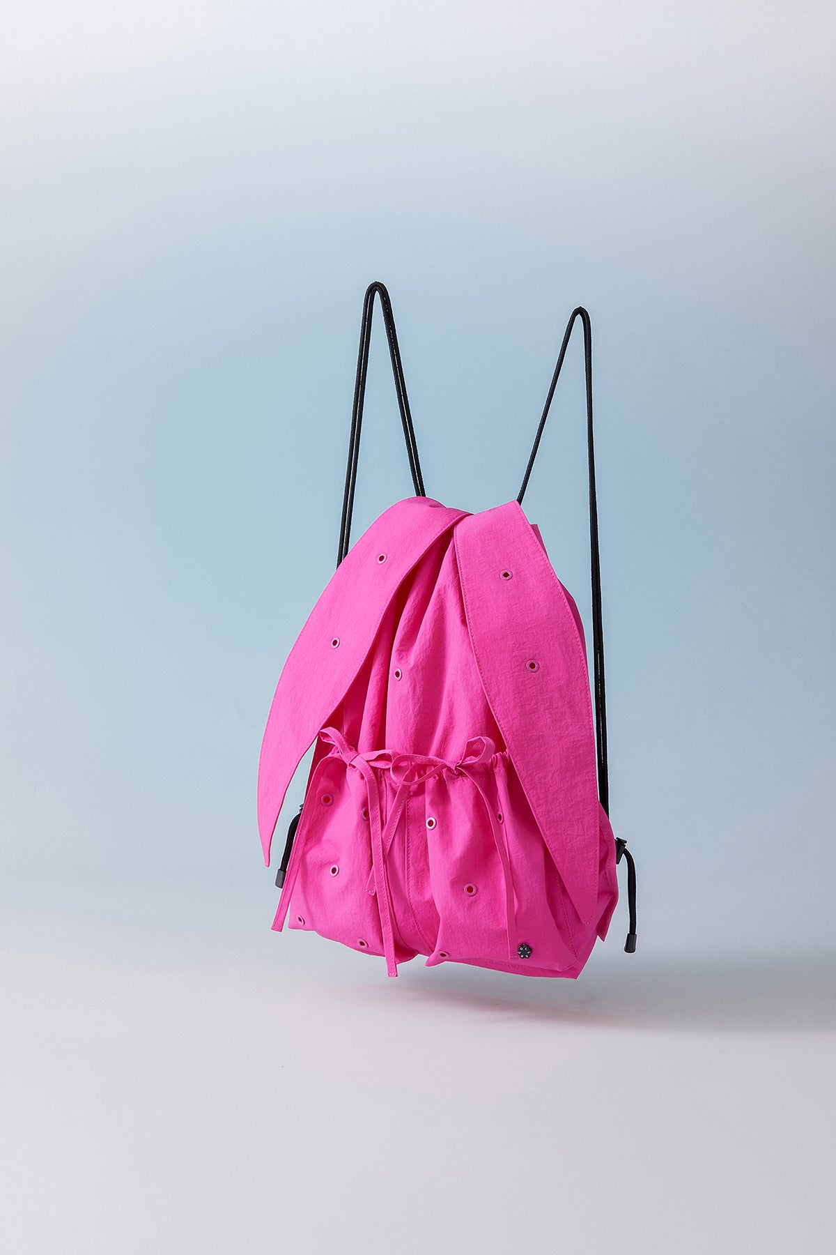 NJ X COLLER ラビットストリングバッグ(FUCHSIA PINK)